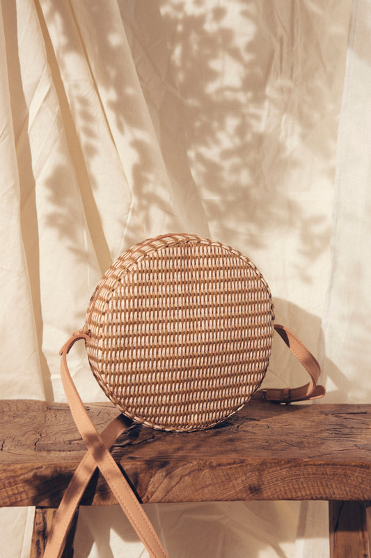 Straw bag